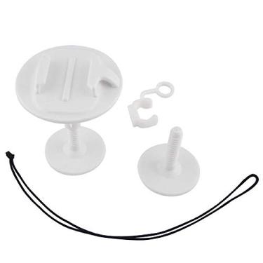 Imagem de Suporte para prancha de surfe para prancha de surfe para GoPro 11/10/9/8/7/6/5 preto, câmeras de ação Session 5/4 (branco)