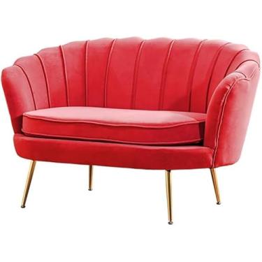 Imagem de Sofá De Veludo Apartamento Pequeno Aluguel De Casa Quarto Sala De Estar Loja De Roupas Sofá De Luxo Sofá Duplo De Tecido De Três Lugares Sofá Preguiçoso, D, 3