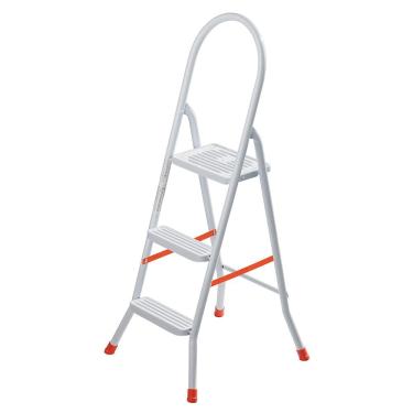 Imagem de Escada Doméstica Utimil Maxiutil 3 Degraus - Branca