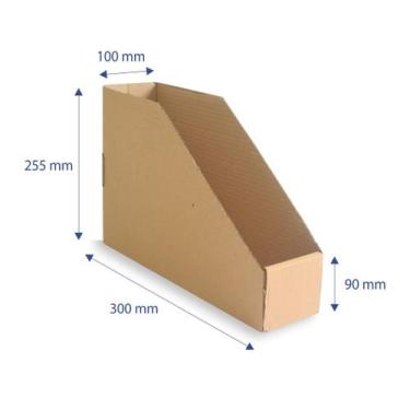 Imagem de Caixa Papelão Organizadora Estoque Colmeia  Ga04 25 Unidades - Embalag