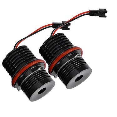 Imagem de Zreneyfex 2 peças de lâmpadas LED Angel Eyes Halo 40W 6000K para BMW E39 E60 sem erros