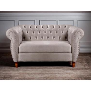 Imagem de Sofá Chesterfield Nobreza 2 Lugares Retrô Vintage com Captnoê - Bella 