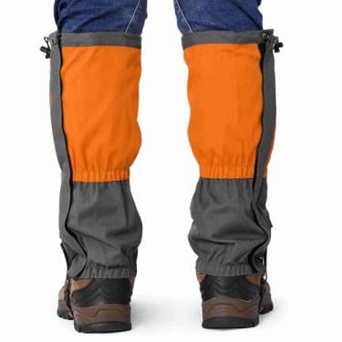 Imagem de Polainas de Neve para Esqui à Prova D'água Ao Ar Livre, Caminhadas, Legging, Vermelho Adulto (Laranja)