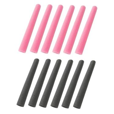 Imagem de Generic 12 peças de cobertura para trampolim, mangas de espuma, tubos de espuma, capas protetoras para jardim, acessórios para trampolim infantil, Rosa E Preto