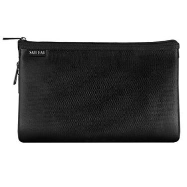 Imagem de LiebeWH Bolsa de Documentos à Prova de Fogo, Bolsa de Organização de Depósito de Travamento para Documentos A5, Dinheiro e Jóias, Leve e Portátil para Uso