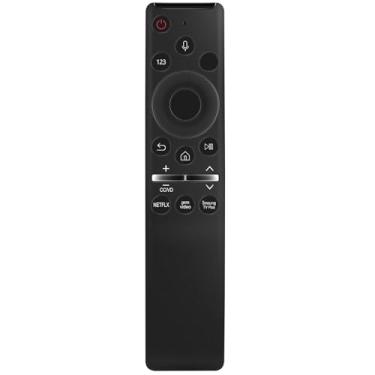 Imagem de Controle remoto de substituição de voz BN59-01330V aplicável para Samsung Smart TV QN32LS03TBFXZA QN43LS03TAFXZA QN50LS03TAFXZA QN55LS03TAFXZA QN65LS03TAFXZA QN75LS03TAFXZA QN32LS03TBF QN43LSS. 03TAF