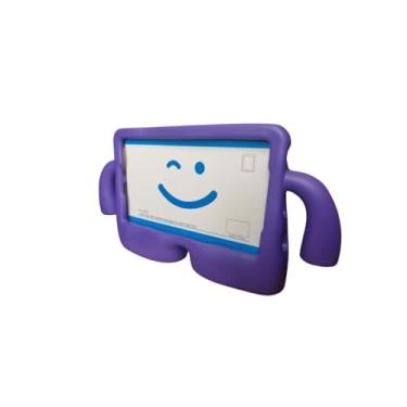 Imagem de Capa Infantil Bracinhos UNIVERSAL 11 POLEGADAS Antichoque para Tablet, Compatível com Redmi Pad SE 11, Galaxy Tab A9 Plus, S9, S9 FE, S8, S7, Xiaomi Pad 5/6 Lenovo M11 Honor X8A (Roxo)