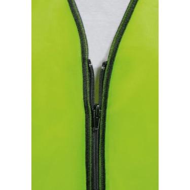 Imagem de Colete Refletivo Blusão 2 Bolsos Laranja Fluorescente Tam. Gg Worker