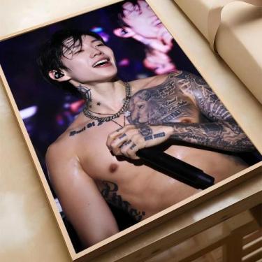 Imagem de Jay Park Adesivo De Pôster Autoadesivo À Prova D'água Para Decoração D