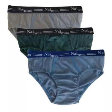 Imagem de Kit Com 15 Cueca Slip Infantil Algodão Lindas E Confortável - Naimus, 
