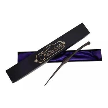 Imagem de Varinha Personagens Filme Harry Portter Bellatrix Com Caixa Colecionáv