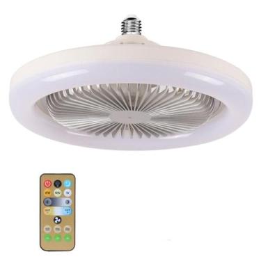 Imagem de Ilumina E Refresca Ventilador De Teto Com Luz Led E Controle - Bellato