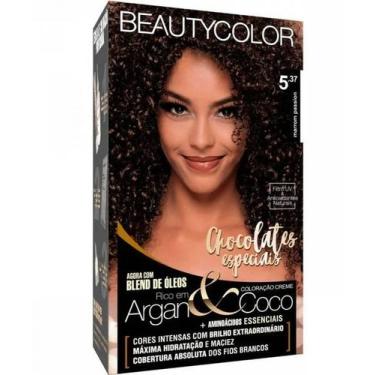 Imagem de Tinta De Cabelo Beautycolor 5.37 marrom passion
