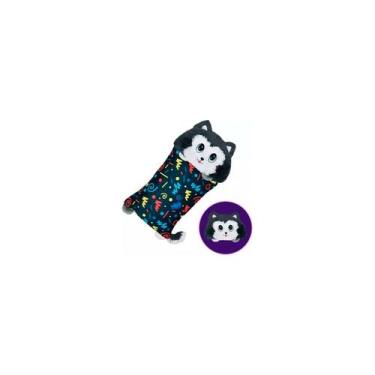 Imagem de Capa de almofada StuffAnimal Husky FluffAluff para meninos e meninas -