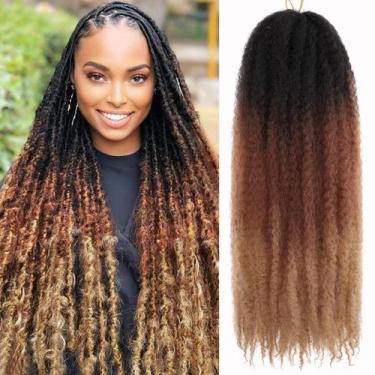 Imagem de Braiding Hair RuiYok Marley Twist 60 cm, 8 pacotes para mulheres