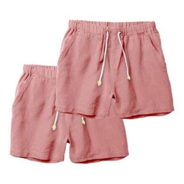 Imagem de Kit 2 Short em Linho Masculino Bermuda Moderna e Confortável-Masculino