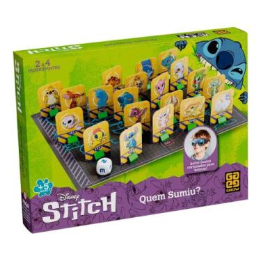 Imagem de Jogo de Tabuleiro Quem Sumiu Stitch Grow - 04615