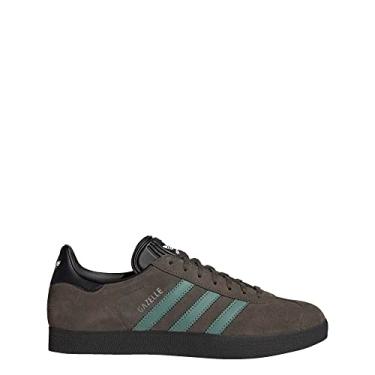 Imagem de adidas Tênis masculino Cblack/Ftwwht/Goldmt unissex Gazelle ADV Core blackFtwr Branco/dourado met. 48 EUA, Pantone/Pantone/Core Black-Black, 35