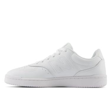 Imagem de New Balance Tênis masculino Bb80 V1, Branco/Branco, 6