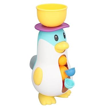Imagem de Zhjvihx Brinquedo de Banho de bebê, Colorido de Roda de água Rotacional Infantil Formato de Brinquedo de para Bebês para Banheiro