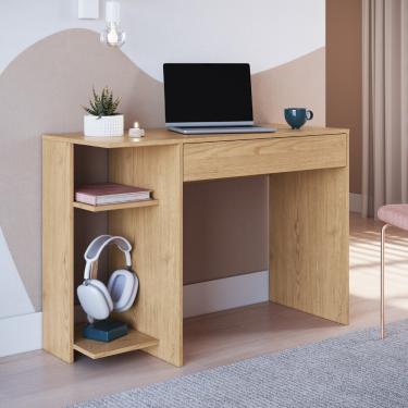 Imagem de Escrivaninha 1 Gaveta Pixel Móveis Castro - Angelin