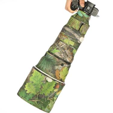 Imagem de CHASING BIRDS Capa protetora de lente à prova de chuva à prova de chuva para Sony FE 400 mm F2.8 GM OSS (camuflagem deserto, com 1,4X e 2,0X TC)