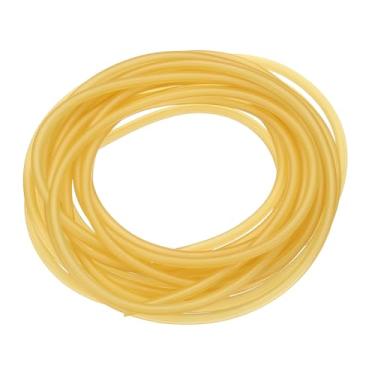 Imagem de PATIKIL Tubo de borracha de 6 m, 1/16" (1,8 mm) ID 3/16" (4,5 mm) OD Tubo de borracha de látex natural de vinil Sling Shot Tubo elástico Mangueira macia para exercícios de alongamento laboratório