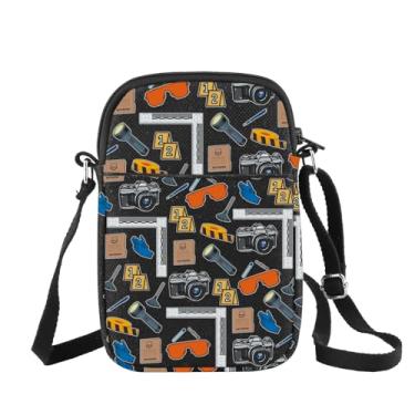 Imagem de CHOORO Cena do crime, bolsa de ombro, serial killer, filmes, fãs, presente, investigador, crime, presente, Kit de ferramentas Tee B