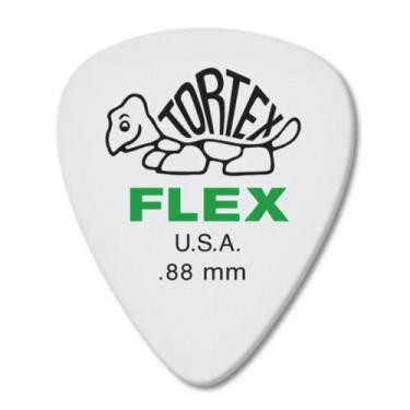 Imagem de Palheta Tortex Flex Verde 88mm - Dunlop