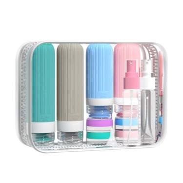 Imagem de A AIKOOL Garrafas de viagem para tolteries (azul)