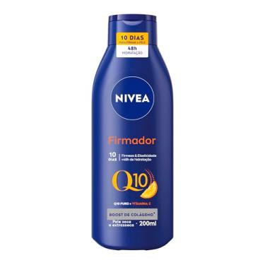 Imagem de NIVEA Loção Hidratante Firmador Q10 + Vitamina C Pele Seca 200ml - Hidratante que melhora a elasticidade da pele em 10 dias, previne a flacidez e ainda hidrata intensamente, ideal para pele seca