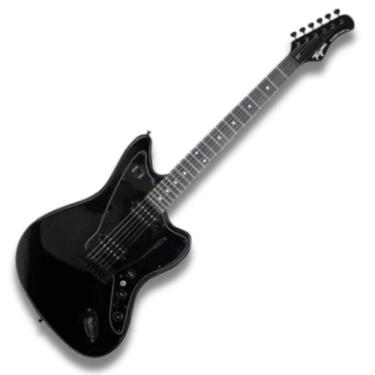Imagem de Guitarra Jazzmaster 2H Preta Duo Smart-H Bk Fx 2 Tagima