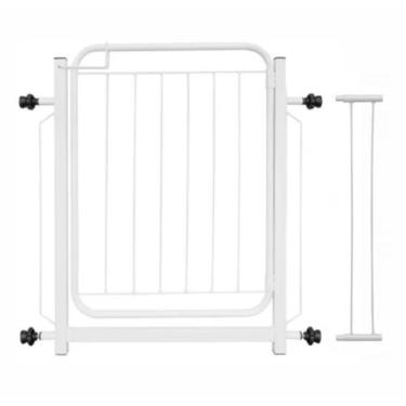 Imagem de Portão Grade Para Proteção de Cães Bebês E Escada Tamanho 78 a 92 cm C