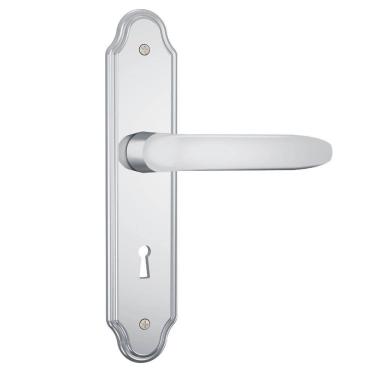 Imagem de Fechadura 813-11 Interna Com Acabamento Cromado E Espelho De Aço Inox - 33246 - Stam