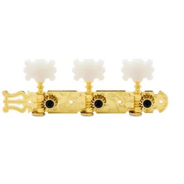 Imagem de Afinadores de guitarra clássica DJ312G TENOR, teclas de afinação/cabeç