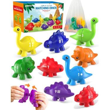 Imagem de Dinosaur Number Learning Toys Gagule para crianças de 3 a 5 anos