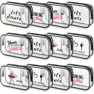 Imagem de Bolsa de cosméticos Abbylike Dance Theme PVC 18 x 12 x 6 cm (12 unidad