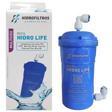 Imagem de Hidrofiltros Compatível Refil Para Top Life Com PH Alcalino