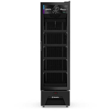 Imagem de Freezer Vertical Slim Frost Free Para Sorvetes 337L VF28 All Black Metalfrio 220V