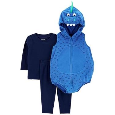 Imagem de Carter's Roupa de Halloween (azul/dinossauro, 18 meses)