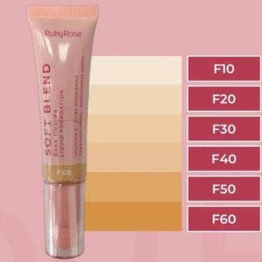 Imagem de Base Líquida Soft Blend - Ruby Rose - 30g