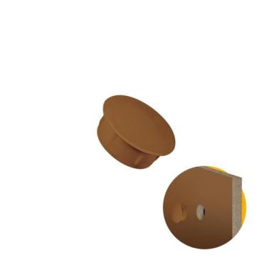 Imagem de Tapa Furo Interno 06 Mm Mel 100 Unidades - Sr, Interno, Polímero, Mel