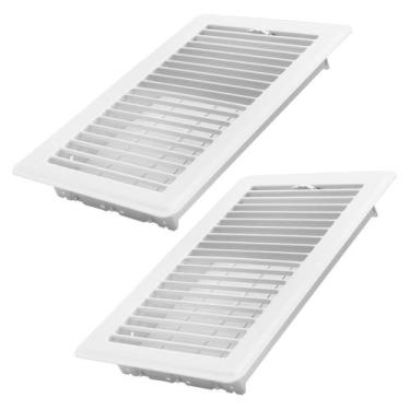 Imagem de Floor Register Howeall 15x25 cm, pacote com 2 unidades, aço pesado, br