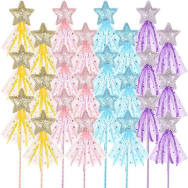 Imagem de Varinha mágica Princess Wand Honoson Glitter Star, 50 unidades para me