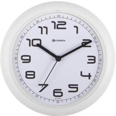 Imagem de Relógio De Parede Eurora Ref: 651700-021 Branco Números