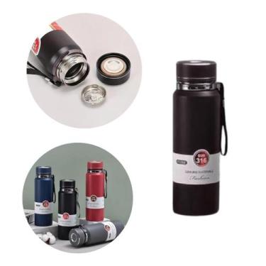 Imagem de Garrafa termica 1 litro preto - HAI BRASIL