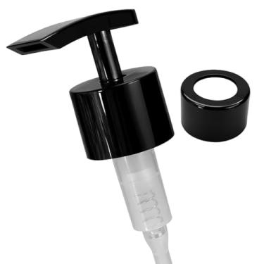 Imagem de Kit Válvula Saboneteira com Tampa Aromatizador - 5 Cores - Para Shampoo e Sabonete Líquido - Rosca 28/410(PRETO)