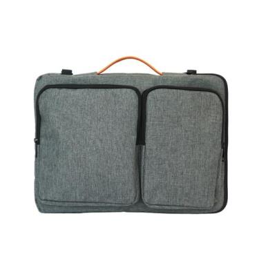 Imagem de Bolsa Executiva Para Notebook Impermeável - BH STORE, Cinza escuro