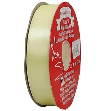 Imagem de Fita de Cetim Trader 38mm N°9 com 50 Metros [COR: COR 009 AMARELO BEBE - TAMANHO: 50 METROS]