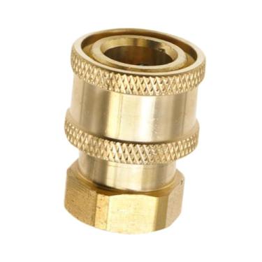 Imagem de Stgfyxgs Bico para Lavadora de Alta Pressão, Adaptador para Lavadora de Alta Pressão, Acessório para Serviços Pesados, Premium, Substitui Acoplador de Conexão, Tópico Feminino, Tamanho real